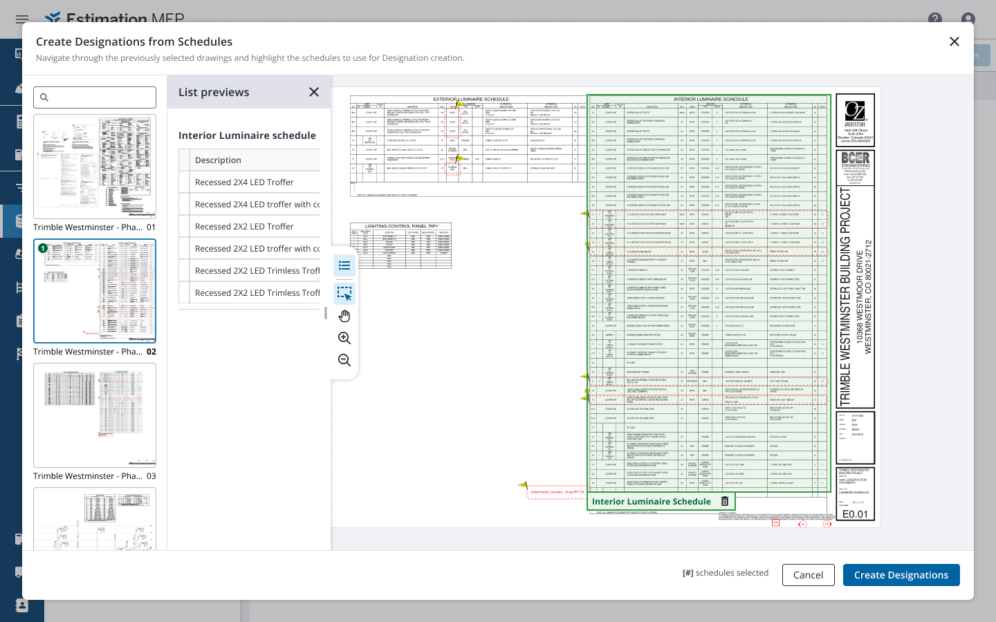 AI tool for designations